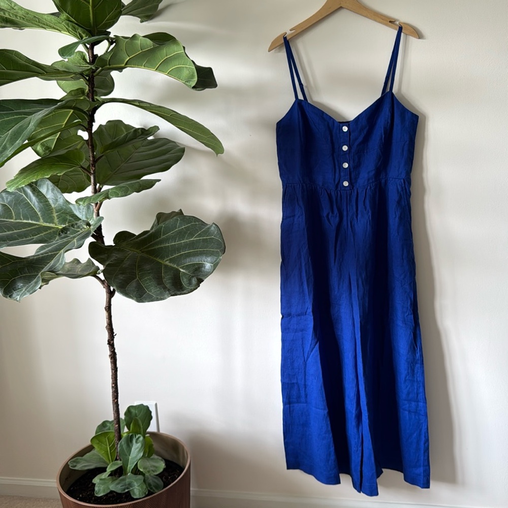Madewell Campbell Jumpsuit Blue Size 14